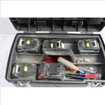 Stanley Mobile Work Center W/ Misc Tools