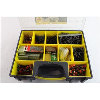 Stanley Organizer With Screws, Ramset Charges & More, 50+ Pieces