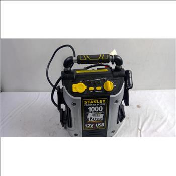 Stanley Portable Power Station 120 PSI Air Comprsessor/1000-Amp Jump Starter