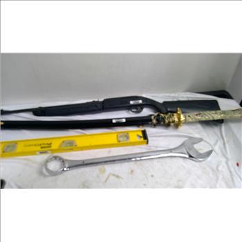 Stanley Pro I-Beam Level, Samurai Sword, Crosman Air Rifle, 2