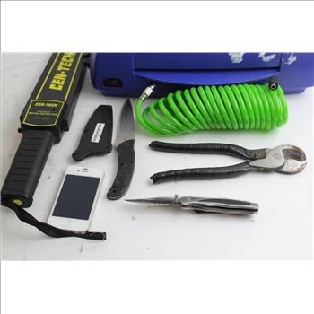 Stanley Screwdriver, GBC Laminator, Cen-Tech Metal Detector Wand, And More, 15+ Pieces