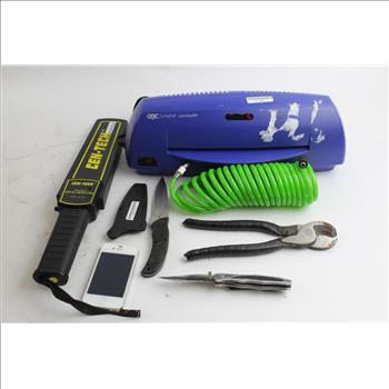 Stanley Screwdriver, GBC Laminator, Cen-Tech Metal Detector Wand, And More, 15+ Pieces