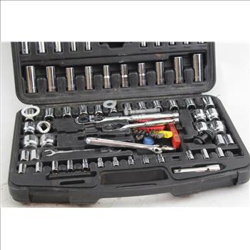 Stanley Socket And Ratchet Set: 70+ Pieces