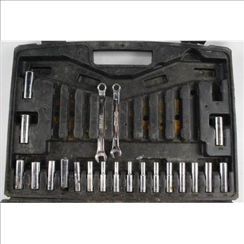Stanley Socket/Wrench Set, 25+ Pieces