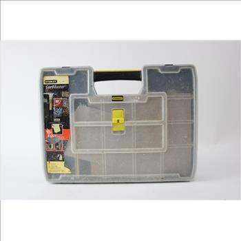 Stanley SortMaster Tool Box With Various Nails