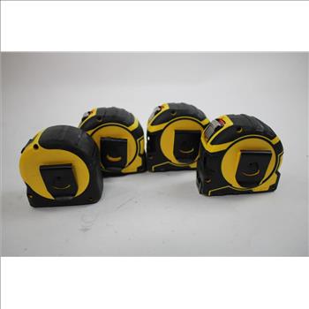 Stanley Tape Measure Tool Lot, 4 Pieces