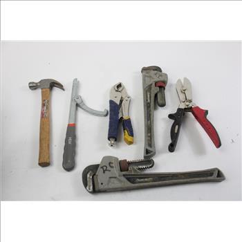 Stanley Tool Box With Assorted Tools, 10+ Pieces