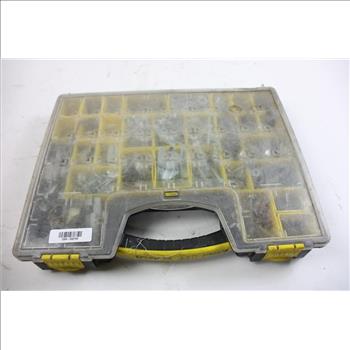Stanley Tool Box With Bolts, Nuts, Screws And More, 10+ Pieces