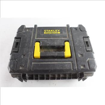 Stanley Tool Box With Cabinet Hinges, 20+ Pieces