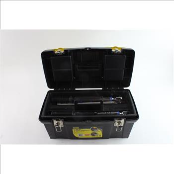 Stanley Tool Box With Kobalt Tools And More, 5+ Pieces