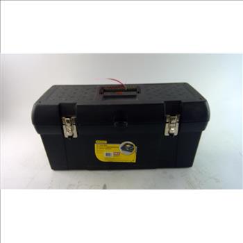 Stanley Tool Box With Ratchet Straps, Wrenches, And More, 4+ Pieces
