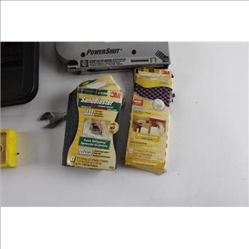 Stanley Tool Box With Socket Set, Screwdrivers, And More, 20+ Pieces