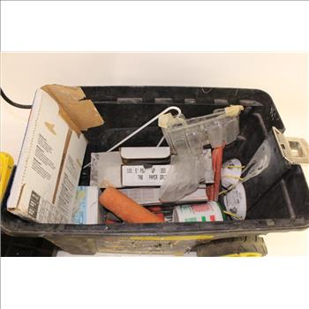 Stanley Tool Box With Tools And Equipment, 20+ Pieces