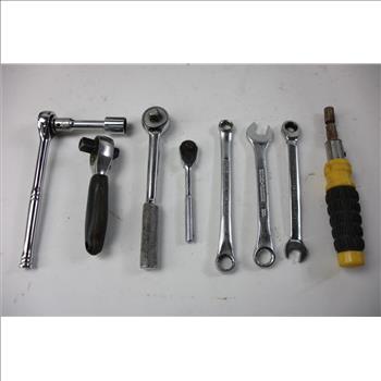 Stanley Toolbox With Wrenches And Sockets, 3+ Pieces