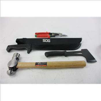 Stapler, Bolt Cutters, Digital Multimeter And More 10+ Pieces