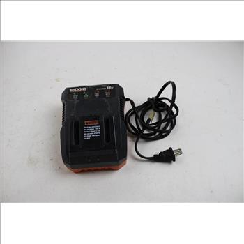 Star Patrol Rechargeable Spotlight, Ridgid Lithium Ion 18V Class 2 Battery Charger, 2 Pieces