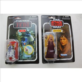 Star Wars Action Figures: R2-D2. R5-D4, Anakin Skywalker & More: 4 Items
