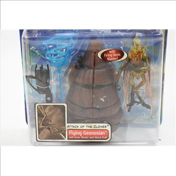 Star Wars Attack Of The Clones - Flying Geonosian With Sonic Blaster And Attack Pod