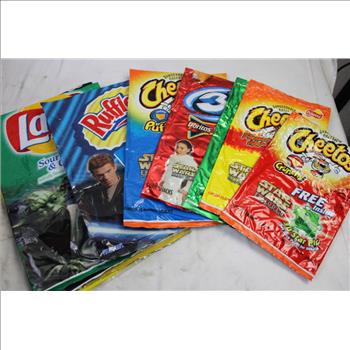 Star Wars Cereal Boxes And Chip Bags
