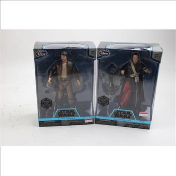 Star Wars Elite Series Action Figures - Sergeant Jyn Erso, Chirrut Imwe, And More, 4 Pieces