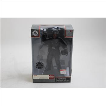 Star Wars Elite Series Figures - Poe Dameron, Finn, Supreme Leader Snoke, 3 Pieces