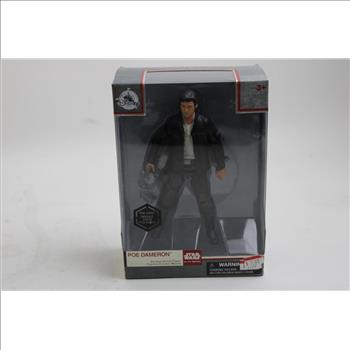Star Wars Elite Series Figures - Poe Dameron, Finn, Supreme Leader Snoke, 3 Pieces