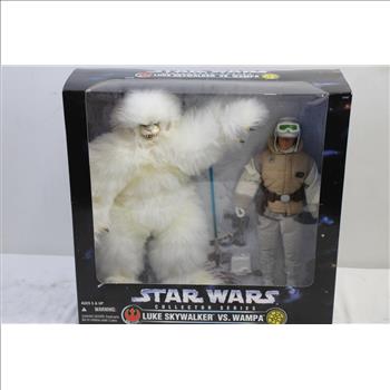 Star Wars Luke Skywalker & Wampa Collectible Toys