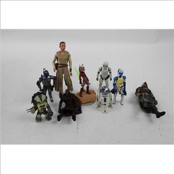 Star Wars Rancor POP! Figure, And More Star Wars Action Figures, 10 Pieces