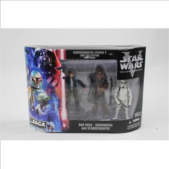 Star Wars The Saga Collection - V The Empire Strikes Back, Han Solo, Chewbacca, Stormtrooper