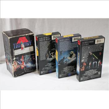 Star Wars Trilogy VHS Tapes