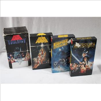 Star Wars Trilogy VHS Tapes