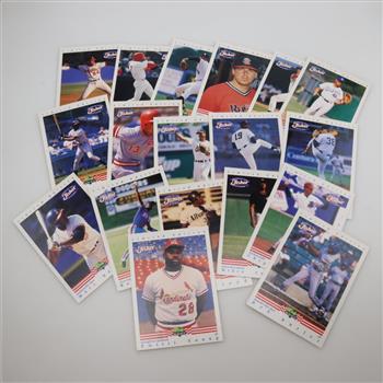 Stars Of The Fisher Future Baseball Trading Cards, 19 Pieces