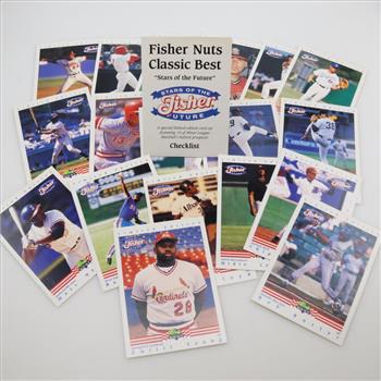 Stars Of The Fisher Future Baseball Trading Cards, 19 Pieces