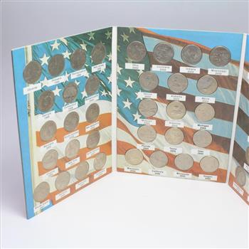 State Quarter Book, Includes 49 Quarters