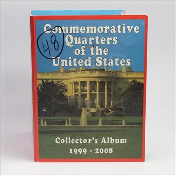 State Quarter Book, Includes 49 Quarters