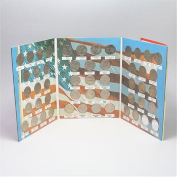 State Quarter Book, Includes 49 Quarters