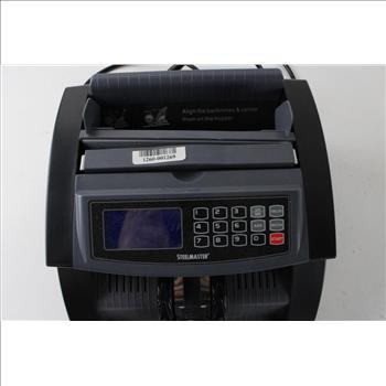 Steelmaster Professional Currency Counter With UV/MG Counterfeit Detection
