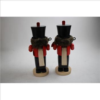 Steinbach Handmade Germany Nutcracker, 2 Pieces