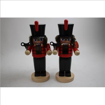 Steinbach Handmade Germany Nutcracker, 2 Pieces