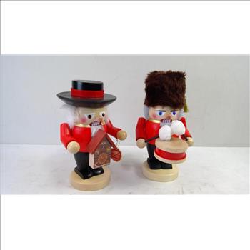 Steinbach Handmade In Germany Nutcrackers, 2 Pieces