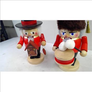 Steinbach Handmade In Germany Nutcrackers, 2 Pieces