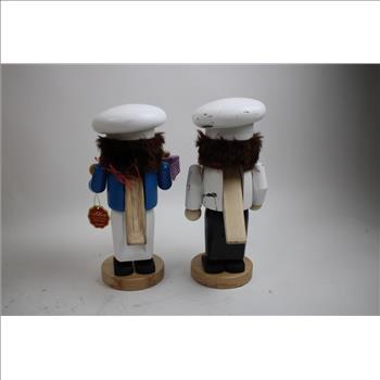 Steinbach Wooden Nutcrackers, 2 Pieces