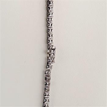 Stelring Silver Black Stone Necklace