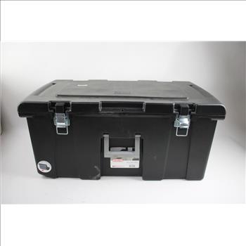 Sterilite Latching Storage Container, Black