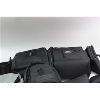 Sterilite Storage Bin With Lowe Pro Camera Bags And More Bulk Lot, 7+ Pieces