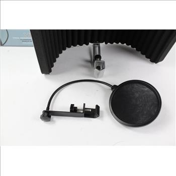 Sterling Audio VMS Vocal Microphone Shield & Microphone Pop Filter, 2 Items