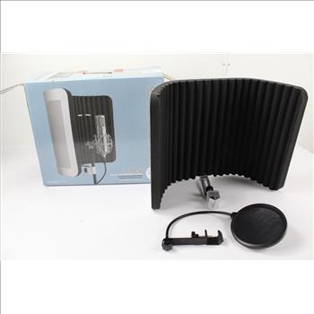 Sterling Audio VMS Vocal Microphone Shield & Microphone Pop Filter, 2 Items