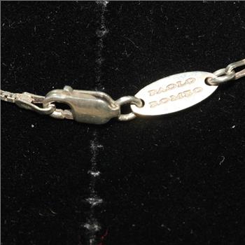 Sterling Silver 3.8g Paolo Romeo Necklace Chain