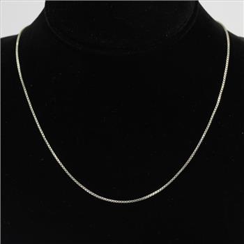 Sterling Silver 3.8g Paolo Romeo Necklace Chain