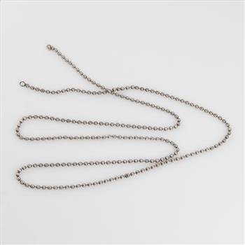 Sterling Silver Ball Chain Necklace